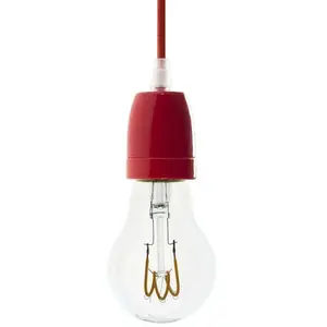 Comparateur de prix : Creative Cables Lampe Suspendue Textile And Porcelain 1.2 M