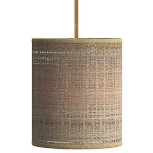 Creative Cables Lampe Suspendue Textile Raffia Cylinder 1.2 MVendu paramazon
