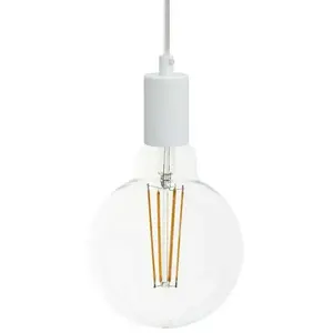 Creative Cables Lampe Suspendue Avec Ampoule Textile And Metal 1 MVendu paramazon