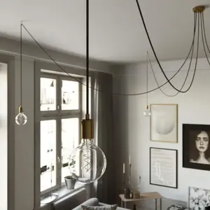 Creative Cables Lampe Suspendue Spider 5 FallsVendu parkaufland
