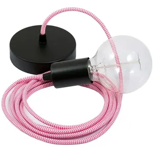 Creative Cables Lampe Suspendue Pendel Rz08 Zigzag 50 Cm pas cher