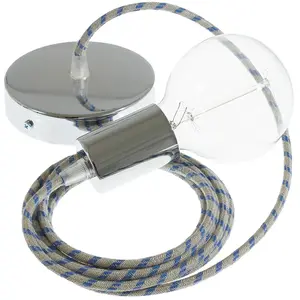 Creative Cables Lampe Suspendue Pendel Rd55 Stripes 2 M Diy pas cher