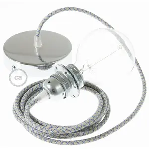Creative Cables Lampe Suspendue Pendel Pour Abat-jour Rd65 Lozenge Diy 2 M pas cher