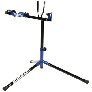 Comparateur de prix : Pied d'atelier réglable/pliable BiciSupport axe de roue 360° 84-100c