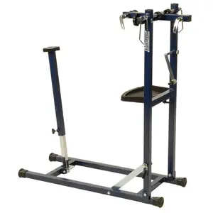 Pied atelier pliant 190 BiciSupport - bleu/noir/blanc