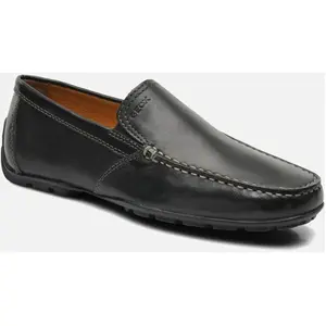 Mocassins Geox Moner Smooth Leather Noir 40 U1144V_00039_C9999 pas cher