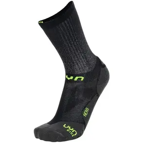 UYN S100227 CYCLING AERO Socks Men's Noir/Lime 41 pas cher