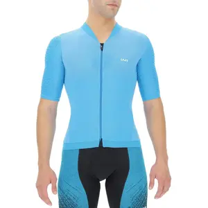 UYN Airwing OW Biking Man Short Sleeve Maillot Turquoise/Black SVendu paramazon