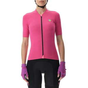 Unleash Your Nature Maillot UYN Biking Lightspeed manche courte rose femme - L pas cher