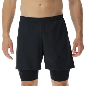 UYN Exceleration OW Performance 2in1 Shorts Hommes - Noir , Bleu, Tail... pas cher