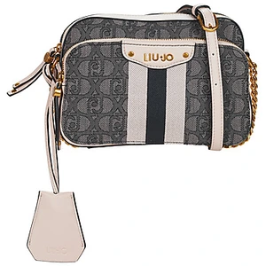 Comparateur de prix : LIU JO Sac à épaule bandoulière noir gris foncé pour femme - Adonide Camera Case M Nero 255264