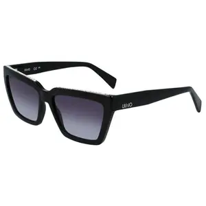 Lunettes de soleil Liu Jo LJ793SR Lunettes de soleil, Noir/Gris, 57 mm pas cher