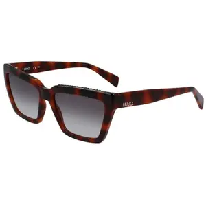 Lunettes de soleil Liu Jo LJ793SR Lunettes de soleil, Havana/Gris, 57 mm pas cher