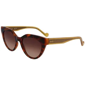 Lunettes de Soleil - LIU JO - LJ782S - 240 TORTOISE - Brun - Tendance - Femme pas cher