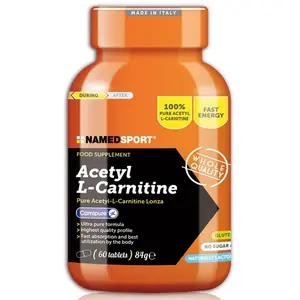 Named Sport Comprimés Acetyl L-carnitine Saveur Neutre 60 Unités One SizeVendu pardocmorris