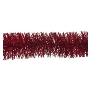 DMORA Décoration de Noël Dros, Ornement de Noël, Ornement de fête, Décoration festive, Made in Italy, 1000x8 h8 cm, Rouge pas cher