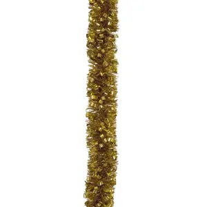 DMORA Décoration de Noël Dthoma, Ornement de Noël, Ornement de fête, Décoration festive, Made in Italy, 1000x8 h8 cm, Or