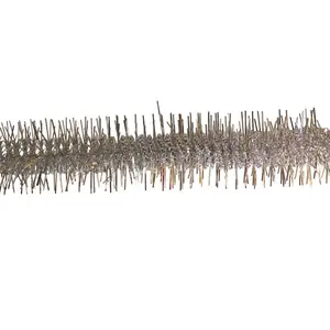 DMORA Décoration de Noël Dhu, Ornement de Noël, Ornement de fête, Décoration festive, Made in Italy, 2000x7 h7 cm, Argent pas cher