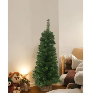 Dmora - Sapin de Noël Sassiere, Pin Artificiel, Arbre à Effet réel, Sa... pas cher