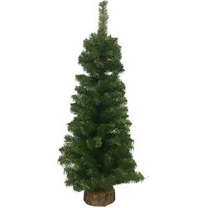 DMORA Sapin de Noël Merry, Pin artificiel, Arbre à effet réel, Sapin de Noël, Made in Italy, 40x40 h75 cm, Vert pas cher