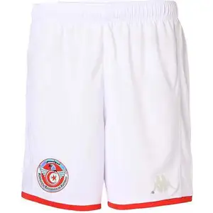 Kappa Short enfant Tunisie Kombat Ryder 2024 Blanc 10 ans 371Y4BW-A02 pas cher