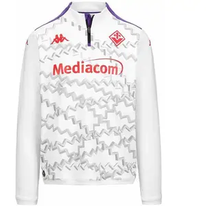 Comparateur de prix : Kappa Sweatshirt Ablaspre Pro 8 ACF Fiorentina 24/25 blanc S