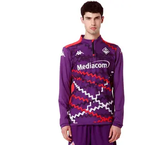 Comparateur de prix : Kappa Sweatshirt Ablaspre Pro 8 ACF Fiorentina 24/25 violet M
