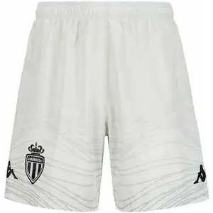Kappa Short Kombat Ryder Third AS Monaco 24/25 gris S pas cher