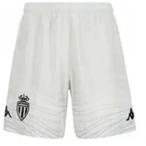Kappa Short Kombat Ryder Third AS Monaco 24/25 gris 8 ans pas cher