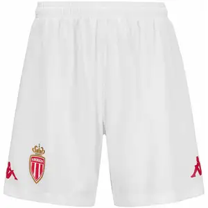 Kappa Short Kombat Ryder Home AS Monaco 24/25 blanc S pas cher