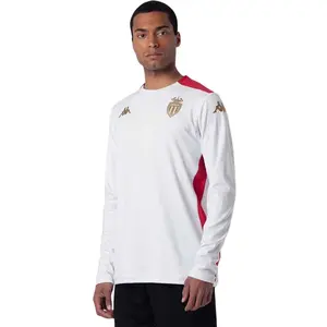 Kappa Sweatshirt Aldren Pro 8 AS Monaco 24/25 blanc SVendu paramazon