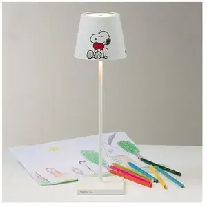 zafferano Poldina x Peanuts® Lampe de table sans fil, LED, LD1340BP2,Vendu parkaufland