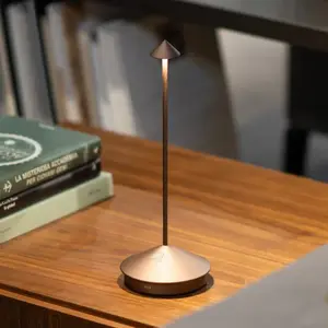 Comparateur de prix : zafferano Pina Pro Lampe de table sans fil, LED, LD2650W3,