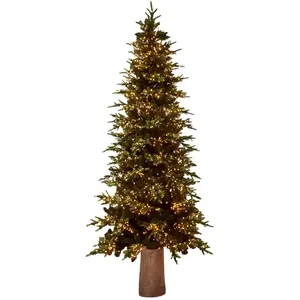 MondoViro Sapin de Noël artificiel avec LED, 240 cm de haut pas cher