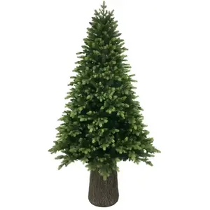 Sapin de Noël artificiel avec tronc, 240 cm de haut