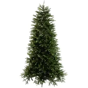Sapin de Noël artificiel vert, 210 cm de haut