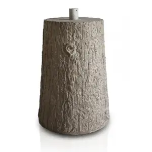 MondoViro Base de sapin de Noël effet bois, 31,5 x 45 cm pas cher