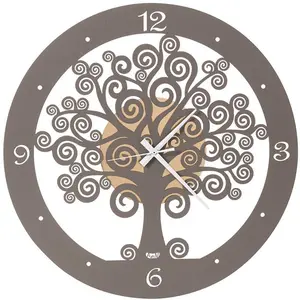 Arti & Mestieri Albero Della Vita, Orologio Fango e Oro 44cm