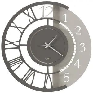 ARTI E MESTIERI horloge murale FULL METAL JACK PICCOLO (Avorio e fango... pas cher