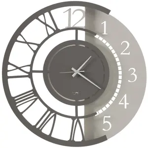 ARTI E MESTIERI horloge murale FULL METAL JACK GRANDE (Avorio e fango ...