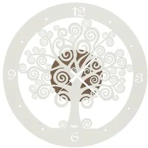 Arti & Mestieri Albero Della Vita, Orologio Bronzo e Avorio 44cm