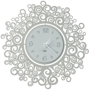 ARTI E MESTIERI horloge murale FONTE DELLA VITA (Avorio e bianco marmo... pas cher