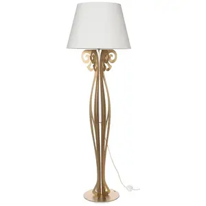 Comparateur de prix : ARTI E MESTIERI lampadaire CIRCEO (Ivoire, diffuseur ivoire - Métal et...