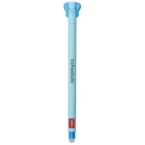 Comparateur de prix : Stylo à encre gel effaçable - Legami - Corps d'éléphant - 0,7 mm - Encre bleue - Effaçable