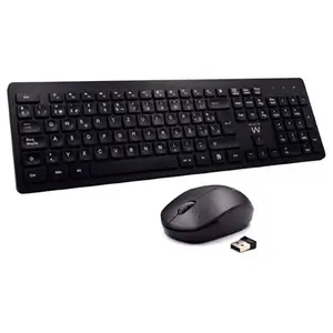 Comparateur de prix : Ewent Eminent Clavier Et Souris Sans Fil Ew3256 Concaved Keys