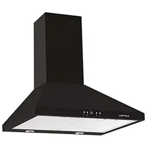Hotte décorative - AIRLUX - Noir mat - Évacuation ou recyclage - 760m3/h - LED 2 * 4 W pas cher