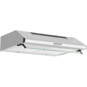 Comparateur de prix : Glem - hotte visière 60cm 344m3h inox  ghc640ix - ghc640ix