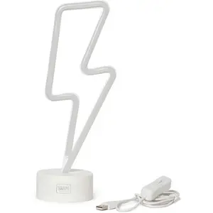 Legami Lampe à LED à effet Néon Flash Jaune et Blanc pas cher