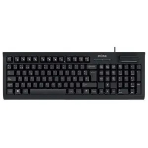 Clavier Nilox NXKIRE0001 Noir Multicouleur Espagnol Qwerty pas cher