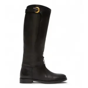 Weekend Max Mara pour femme. 2525796015600 Bottes en cuir Visby noires...Vendu paresdemarca